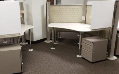 Herman Miller Resolve call center job we just completed in Baltimore, Maryland